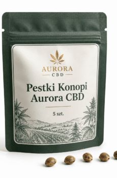 Pestki Konopi Aurora CBD - 5 szt.