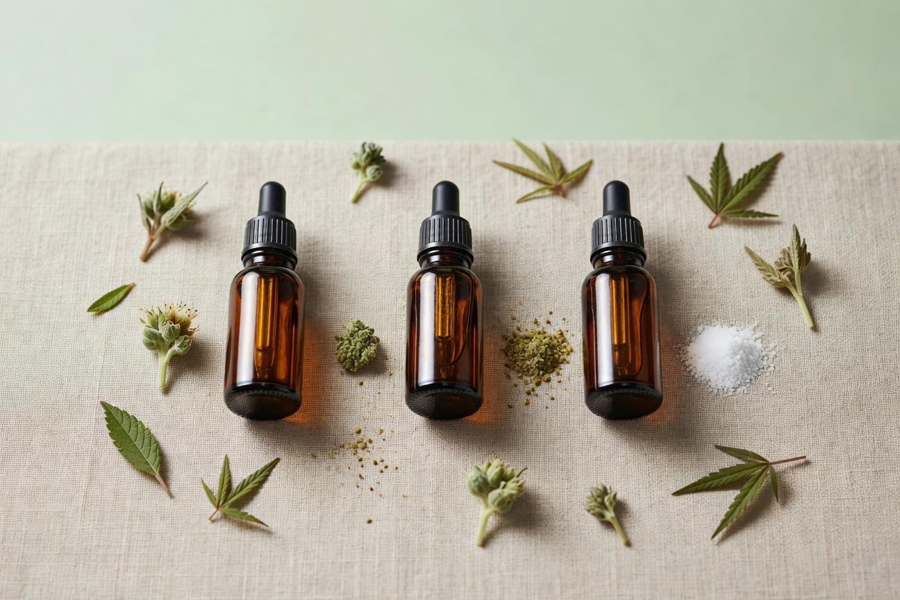 Full spectrum, broad spectrum, isolate — różnice w produktach CBD