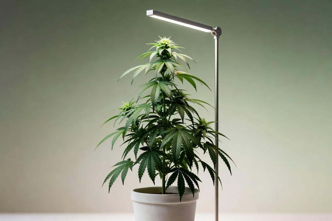 Jak wysokość lampy wpływa na strukturę rośliny?