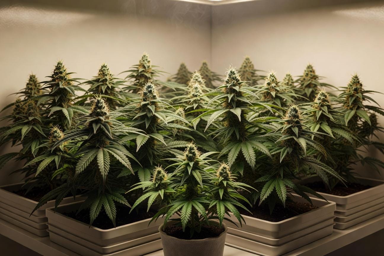 Odmiany do uprawy indoor - kompaktowość, zapach i wydajność