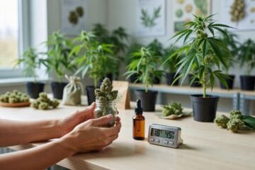 Temperatura przechowywania suszu - stabilność aromatu i kannabinoidów