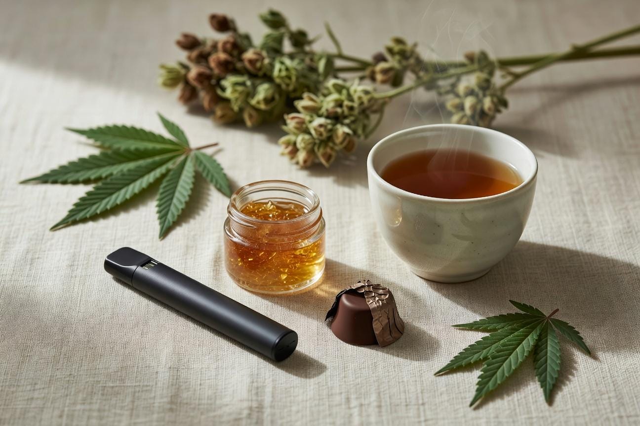 Trendy konsumenckie - odmiany deserowe, live resin, vape peny, edibles