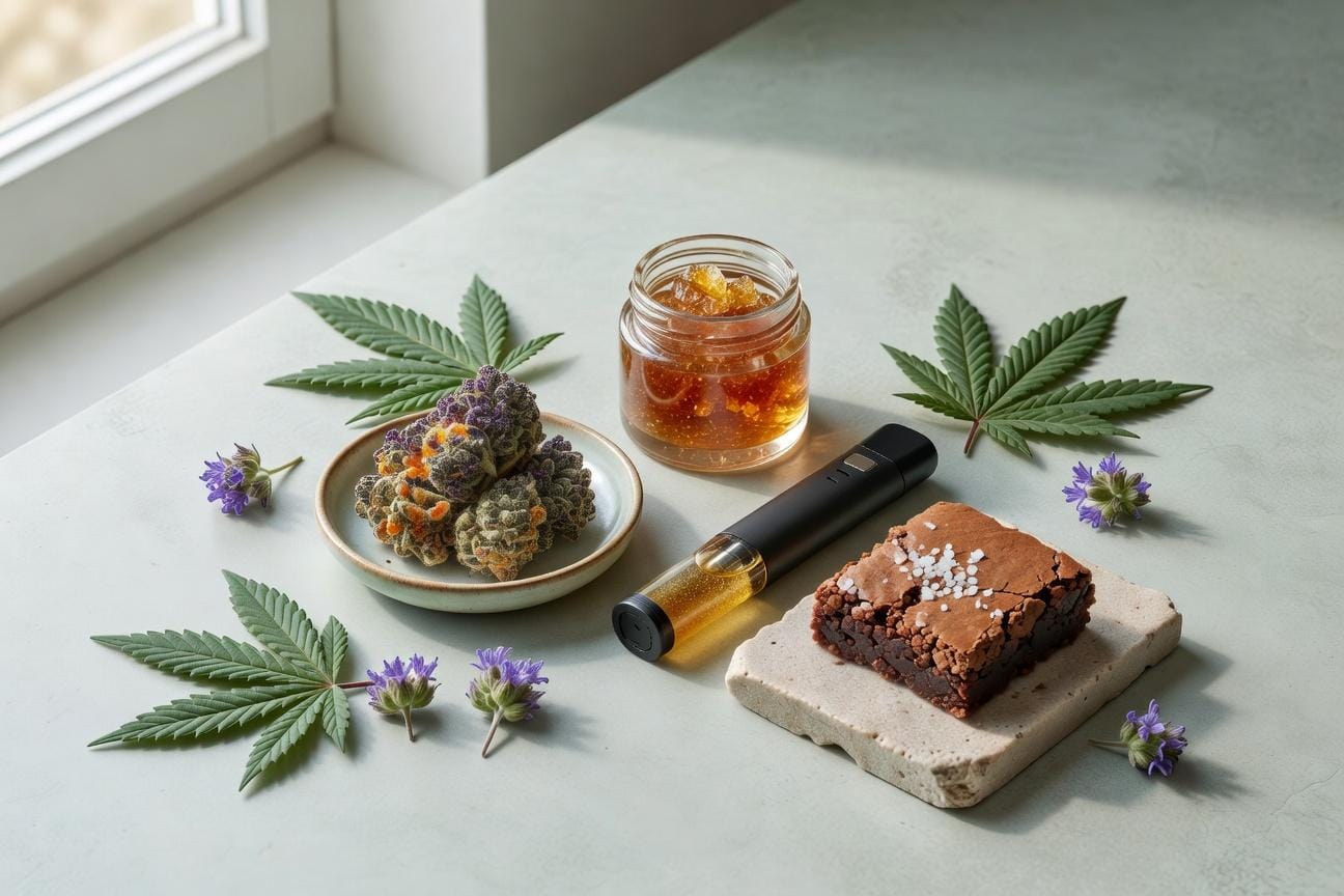 Trendy konsumenckie - odmiany deserowe, live resin, vape peny, edibles