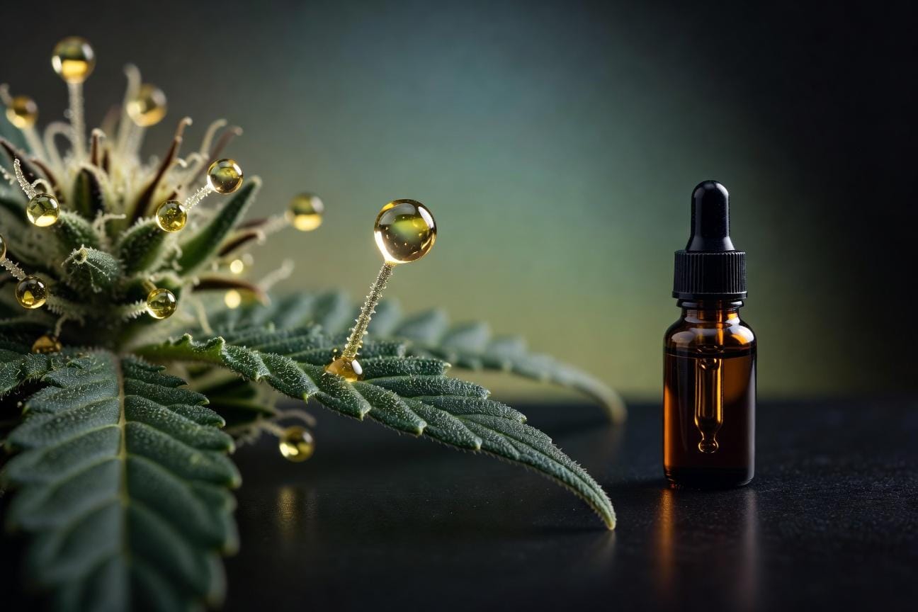 11-hydroksy-THC - metabolit odpowiedzialny za mocniejsze działanie doustne