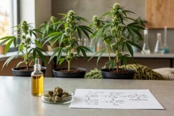 11-hydroksy-THC - metabolit odpowiedzialny za mocniejsze działanie doustne