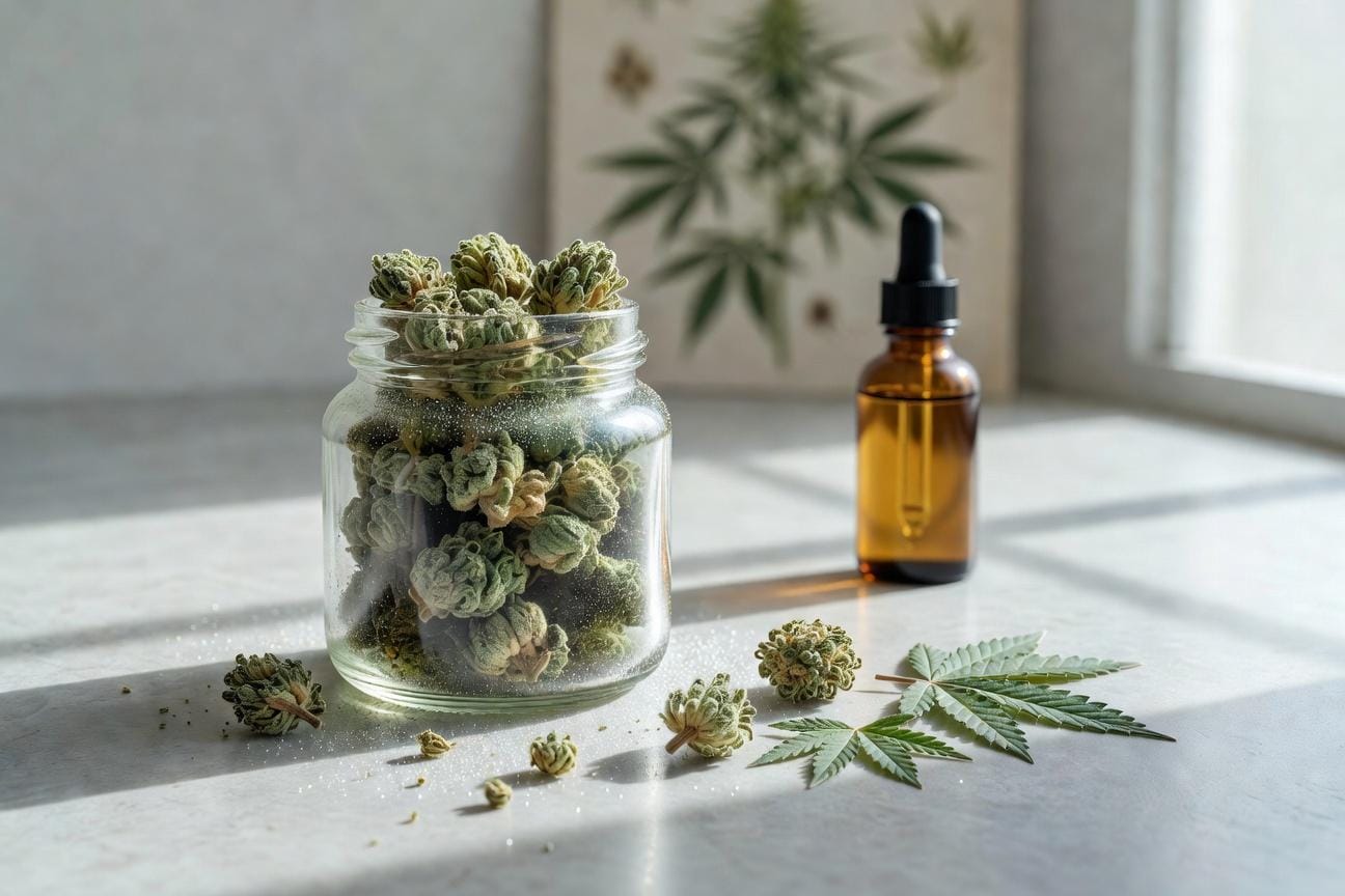 Kannabinoidy podczas przechowywania - THC, CBN i degradacja