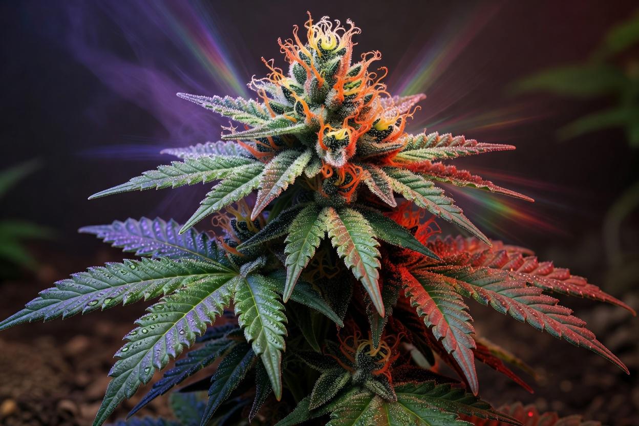 Spektrum światła a rozwój konopi - wegetacja, kwitnienie i terpeny
