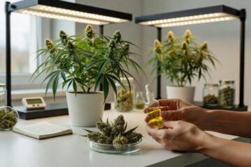 Spektrum światła a rozwój konopi - wegetacja, kwitnienie i terpeny