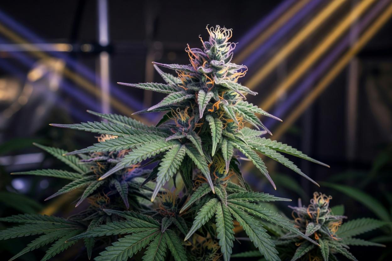 Spektrum światła a rozwój konopi - wegetacja, kwitnienie i terpeny