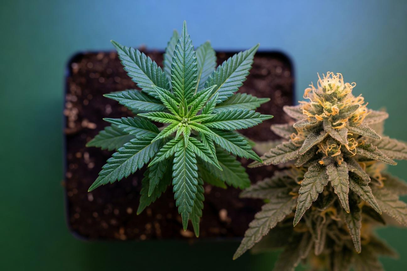 Spektrum światła a rozwój konopi - wegetacja, kwitnienie i terpeny